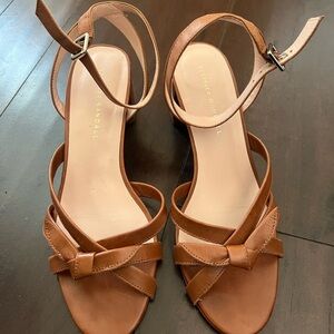 Loeffler Randall Women's Brown Strappy Sandals